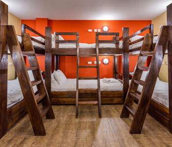 Bunkbeds at Butch Cassidy's Bunkhouse