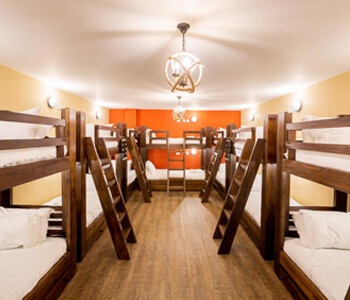 Bunkbeds at Butch Cassidy's Bunkhouse