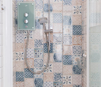 A close up of shower at The Loft Penthoose